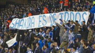 Otra pancarta de la polémica.