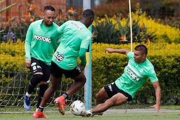 Atlético Nacional entrena de cara a los cuadrangulares de la Liga BetPlay.