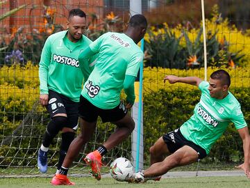 Atlético Nacional entrena de cara a los cuadrangulares de la Liga BetPlay.