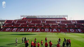 El Granada preparado para la acción.