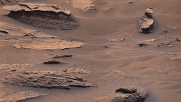 El Curiosity descubre un “pato” en Marte