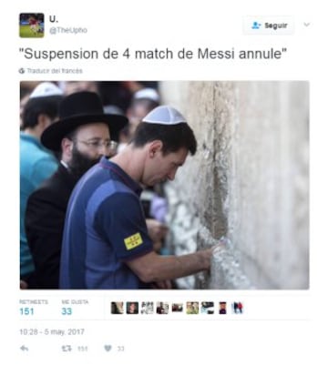 Los memes más graciosos que dejó el 'indulto' a Messi