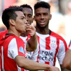 PSV le gana al Roda; 'Chucky' Lozano anota el segundo gol