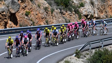 La Volta suspende el final de la etapa reina en Queralt