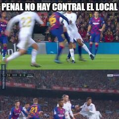 Los memes más divertidos del Barcelona-Real Madrid