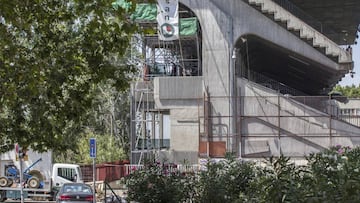 Obras en Vallecas.