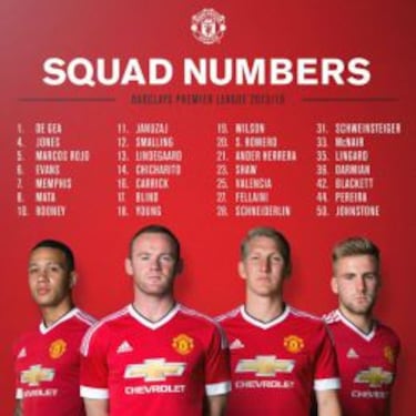 Manchester United anunció sus dorsales; Chicharito tendrá el 14