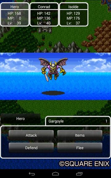 Captura de pantalla - Dragon Quest II (IPH)