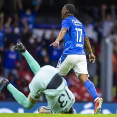 Toluca se espanta cuando enfrenta a Cruz Azul en el estadio Azteca