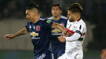 El doble homenaje de Palestino durante el duelo ante la U