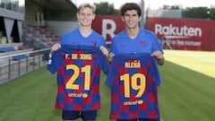 De Jong: Aleñá gives up '21' for new Barcelona star