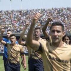 Triunfo 800 de Pumas en una jornada inconclusa