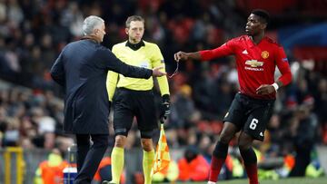 La última de Mourinho y Pogba: suplente por un corte de pelo