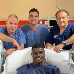 Operado Moussa Diarra, el sexto central del Málaga lesionado