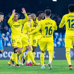 El Villarreal de Setién despeja muchas dudas ganando al Nápoles