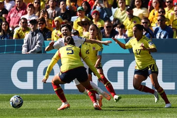 Mira las mejores imágenes del debut de la Selección Colombia en el Mundial Femenino de Australia y Nueva Zelanda ante Corea del Sur.