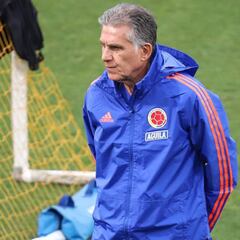Primera práctica de Carlos Queiroz… con Falcao y sin James