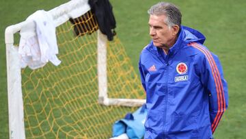 Primera práctica de Carlos Queiroz… con Falcao y sin James