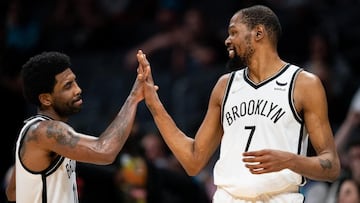 Durant: Irving 'frustrated' by absence from Nets home games