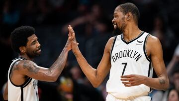 Durant: Irving 'frustrated' by absence from Nets home games