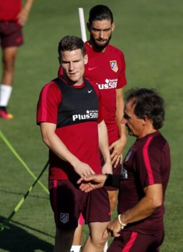 El primer día de Gameiro en el Atlético