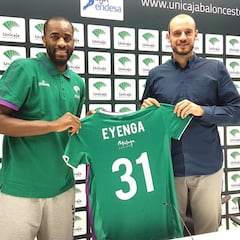 Eyenga, nuevo jugador del Unicaja: "Es un sueño"
