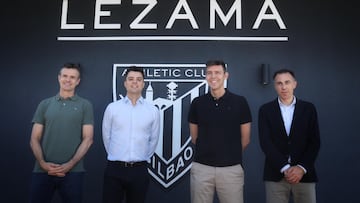 Mikel Gonz¨¢lez: ¡°Tenemos mucho talento en Lezama, si lo vemos fuera no nos podemos detener¡±