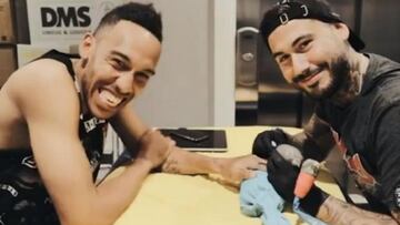 El Arsenal investigar¨¢ a Aubameyang por un posible nuevo tatuaje