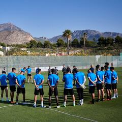 Fernando Pacheco, que está en Benidorm con el equipo, apunta a salir pronto