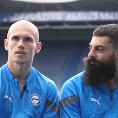 Tenaglia y Guridi son ya centenarios con el club vitoriano