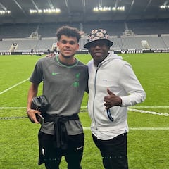 Faustino Asprilla y Luis Díaz, “de Colombia para el mundo”