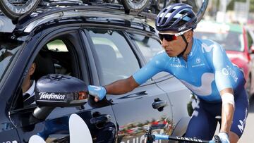 04/09/18 VUELTA A CICLISTA A ESPA„A 2018 ETAPA 10 SALAMANCA - FERMOSELLE, BERMILLO DE SAYAGO NAIRO QUINTANA CICLISMO ESPAÑA