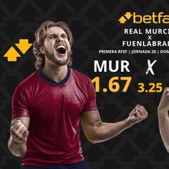 Real Murcia vs. CF Fuenlabrada: horario, dónde ver, pronósticos y clasificación