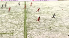 Es una bestia: El alucinante sprint de Davies en la nieve