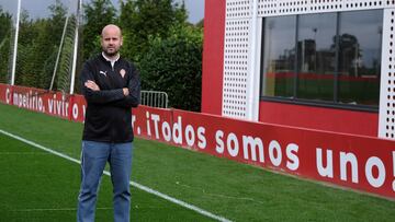 22/11/23 SPORTING DE GIJON  ENTREVISTA 
MIGUEL ANGEL RAMIREZ ENTRENADOR  