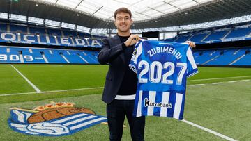 Renovación de Zubimendi con la Real Sociedad