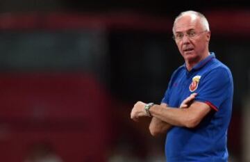 Sven-Goran Eriksson, entrenador del Shanghái SIPG.