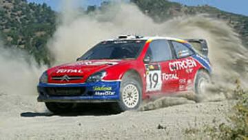 <B>POR UN PUNTO</B>. Sainz ha estado a sólo un punto de convertirse en el líder provisional del Mundial, que sigue liderado por Burns con 37 puntos.