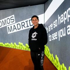 Carla Suárez vuelve a sentirse tenista en el Mutua Madrid Open
