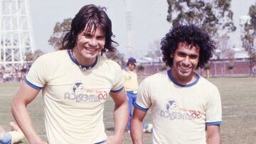 Foto de el el Jugador Alfredo Tena y Cristobal Ortega jugadores del Club America en 1975
01/12/2016/Mexsport
Foto de el el Jugador Alfredo Tena y Cristobal Ortega jugadores del Club America en 1975
01/12/2016/Mexsport