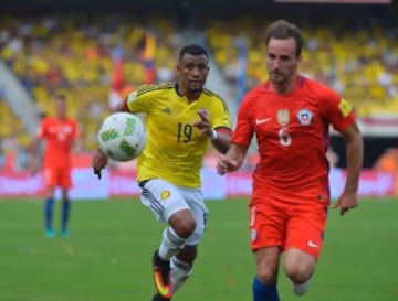 Colombia vs Chile en Barranquilla.