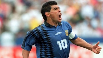 El día en que USA fue testigo del último gol de Maradona en mundiales