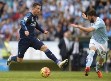 Cristiano Ronaldo y Sergi Gómez.