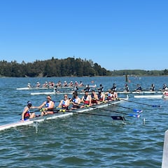 El remo aporta otra medalla en Santiago 2023: es el deporte más exitoso de Chile