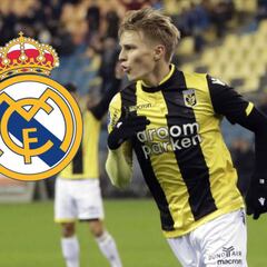 Real Madrid: Odegaard stakes claim with Vitesse loan success