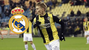 Real Madrid: Odegaard stakes claim with Vitesse loan success