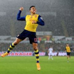 Alexis Sánchez llega a la Roja con su mejor racha goleadora