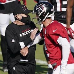 Falcons: Dan Quinn y Matt Ryan operan con poco margen de error
