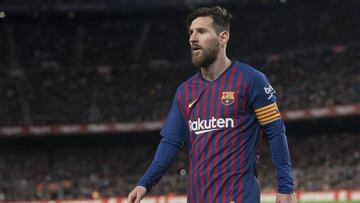 Messi evoluciona bien de su golpe en el muslo derecho