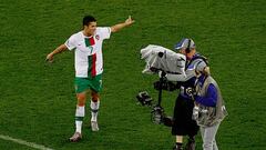Cristiano Ronaldo abronca a un c&aacute;mara.